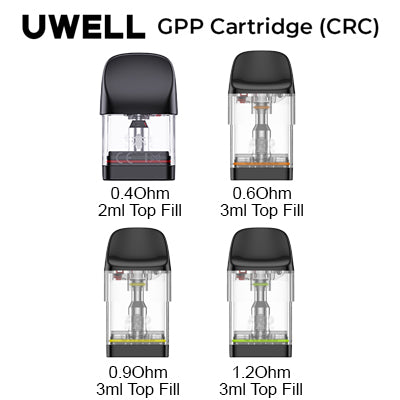 uwell caliburn gpp pod cartridge Uwell Caliburn GPP Mesh Vape Pod Cartridge (CRC) – The Vape Studio