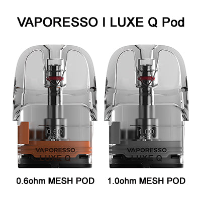 Vaporesso Luxe Q2 Pods 3ml The Vape Studio Vaporesso Luxe Q2 Pods 3ml The Vape Studio
