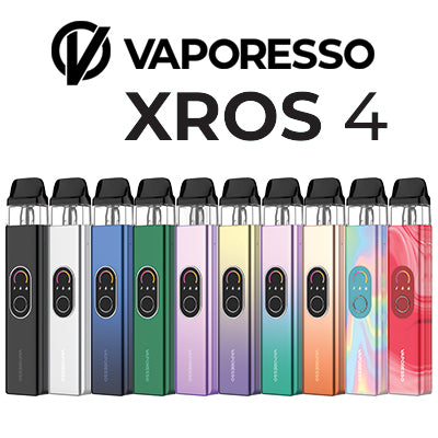 Vaporesso XROS 4 Pod Kit The Vape Studio Vaporesso XROS 4 Pod Kit The Vape Studio