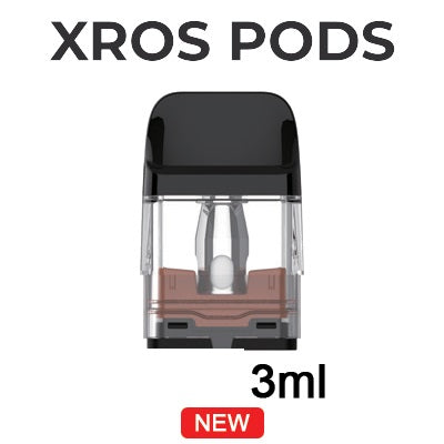 Vaporesso XROS Replacement Cartridges 3ml The Vape Studio Vaporesso XROS Replacement Cartridges 3ml The Vape Studio