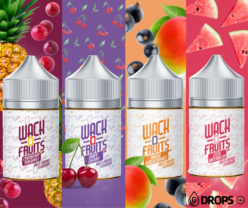 Wack O Fruits Salt/MTL Flavour Shot | Long Fill | 60ml