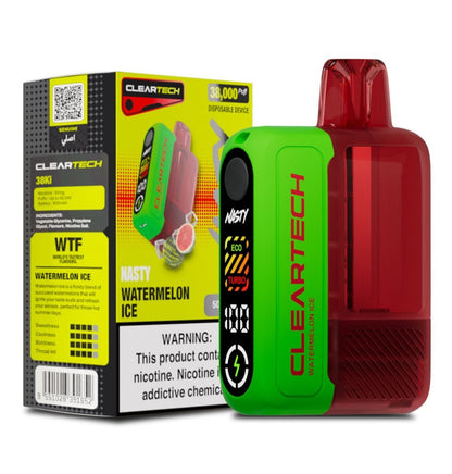 Nasty CLEARTECH 38000 Puff Disposable | 5% Nic Salt