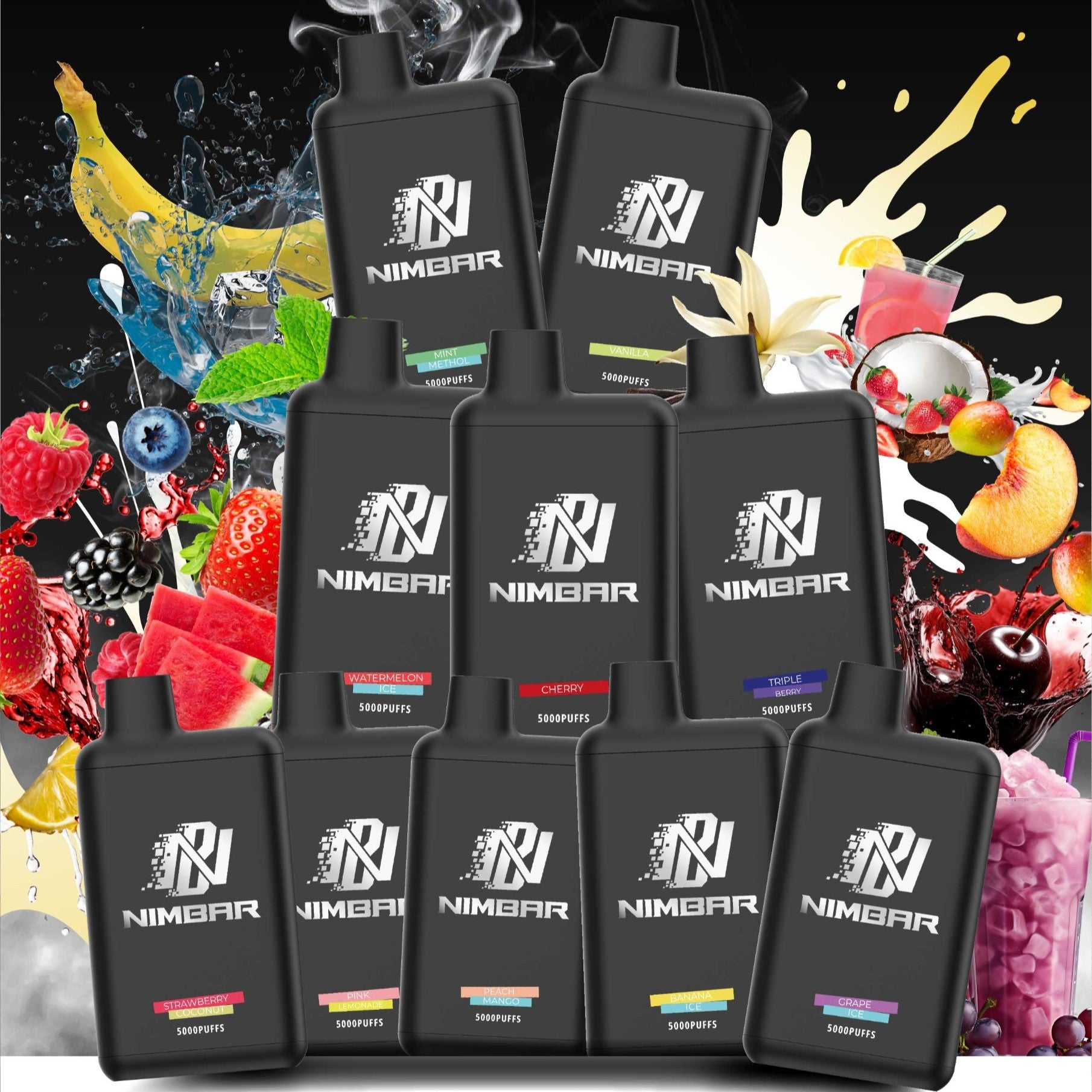 Nimbar 5000 Puffs Disposable Pod Device | 3.5% Nic Salt The Vape Studio Nimbar 5000 Puffs Disposable Pod Device | 3.5% Nic Salt The Vape Studio