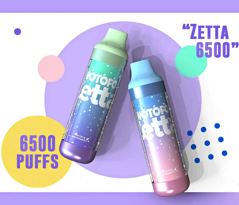 Wotofo Zetta Disposable 6500 Puffs | 50mg Nic Salt