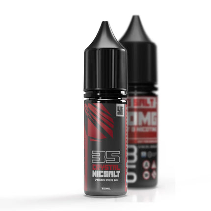 Pure+ Crystal Nic Salts Shot - VG Base 15ml For 30ml Salts Long Fills