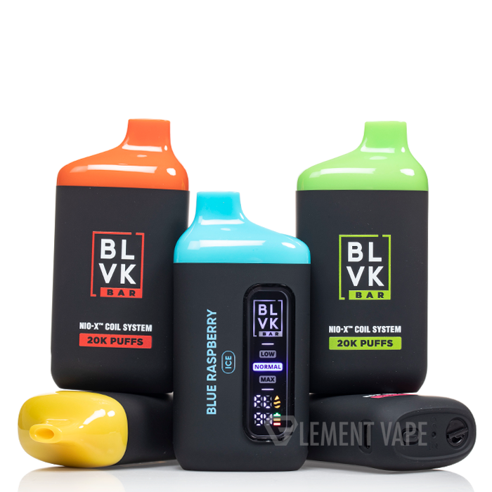 BLVK Bar 20K Puffs (at Low Power Mode) | Disposable | 5% Nic Salt