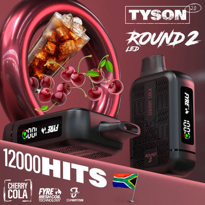 Tyson - Round 2 12000 Puffs Disposable | 5% Nic Salt