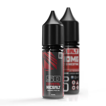 Pure+ Crystal Nic Salts Shot - VG Base 15ml For 30ml Salts Long Fills