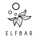 Elfbar logo - A popular vape brand known for its easy-to-use, disposable vapes with a range of tasty flavours.