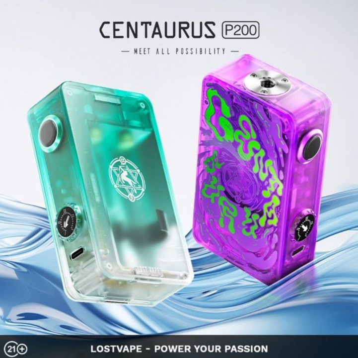Lost Vape Centaurus P200 200w Box Mod The Vape Studio Lost Vape Centaurus P200 200w Box Mod The Vape Studio