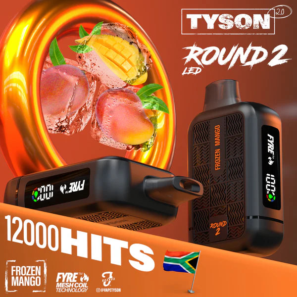 Tyson - Round 2 12000 Puffs Disposable | 5% Nic Salt