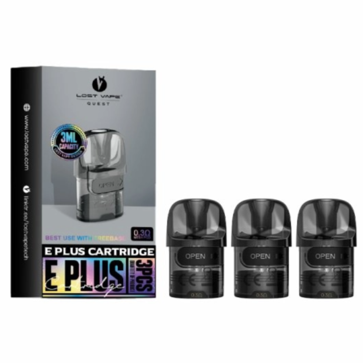 Lost Vape E-Plus Cartridge for Thelema Elite 40 Kit