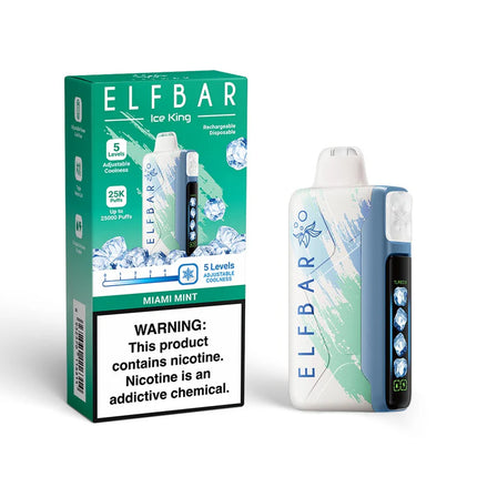 Elf Bar Ice King 25000 Puff Disposable Vape Pod Device | 5% Nic Salt