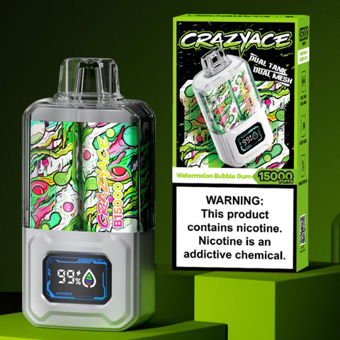 CrazyAce B15000 Disposable Pod Device | 5% Nic Salts