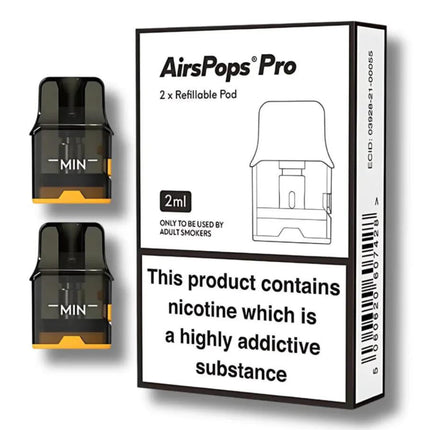 Airscream Airspops Pro Refillable Pods 0.8ohm