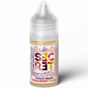 Secret Mixer - Forrest Fruits | Strawberry Mango | Nic Salts | G Drops | 30mg | 30ml