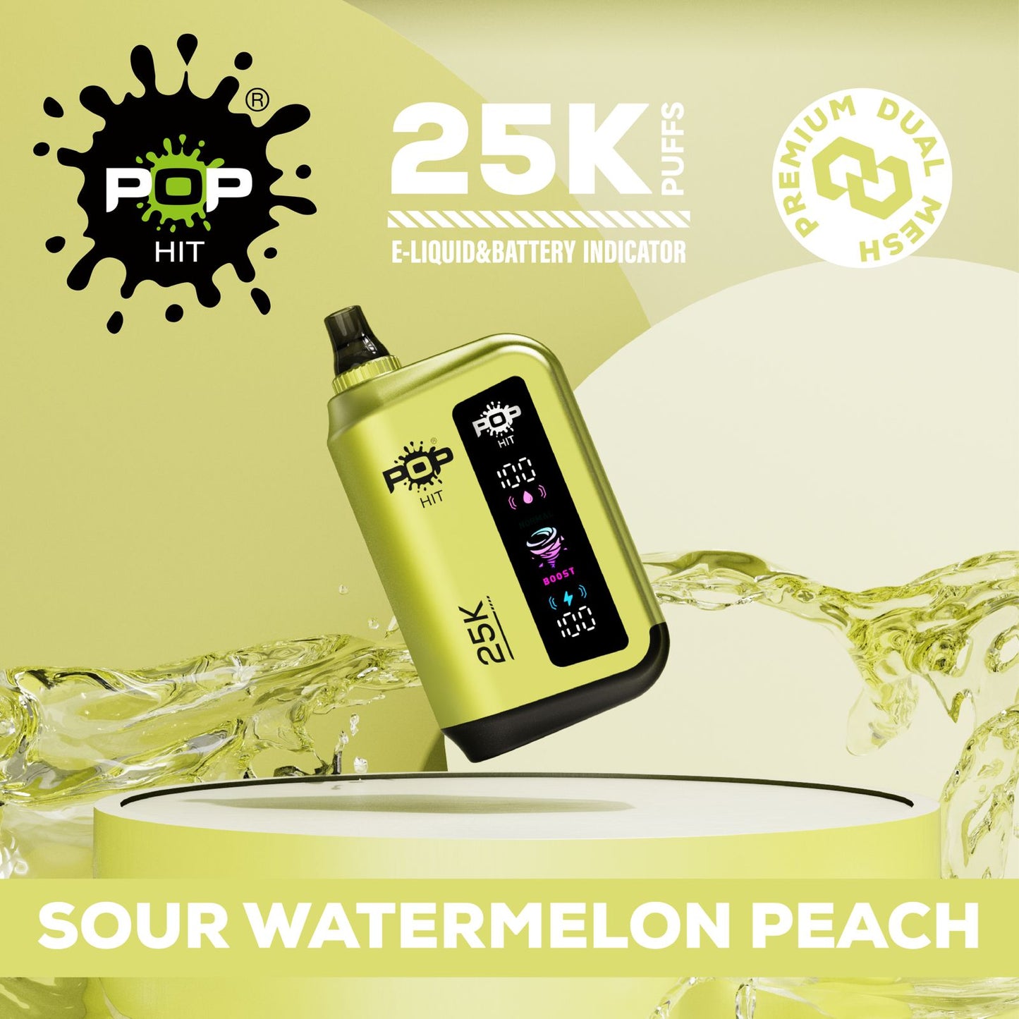 Pop Hit 25000 Puff Disposable | 5% Nic Salts