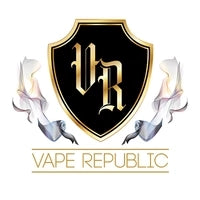 Vape Republic logo - A well-known vape brand with a variety of great e-liquids and reliable devices for a smooth, easy vape.