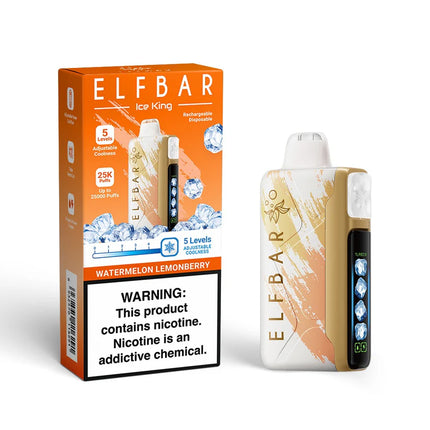 Elf Bar Ice King 25000 Puff Disposable Vape Pod Device | 5% Nic Salt