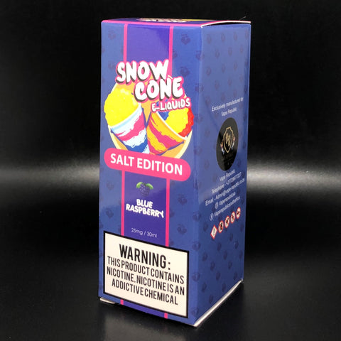 Snow Cone - Blue Raspberry | Nic Salts | 25mg & 50mg | 30ml