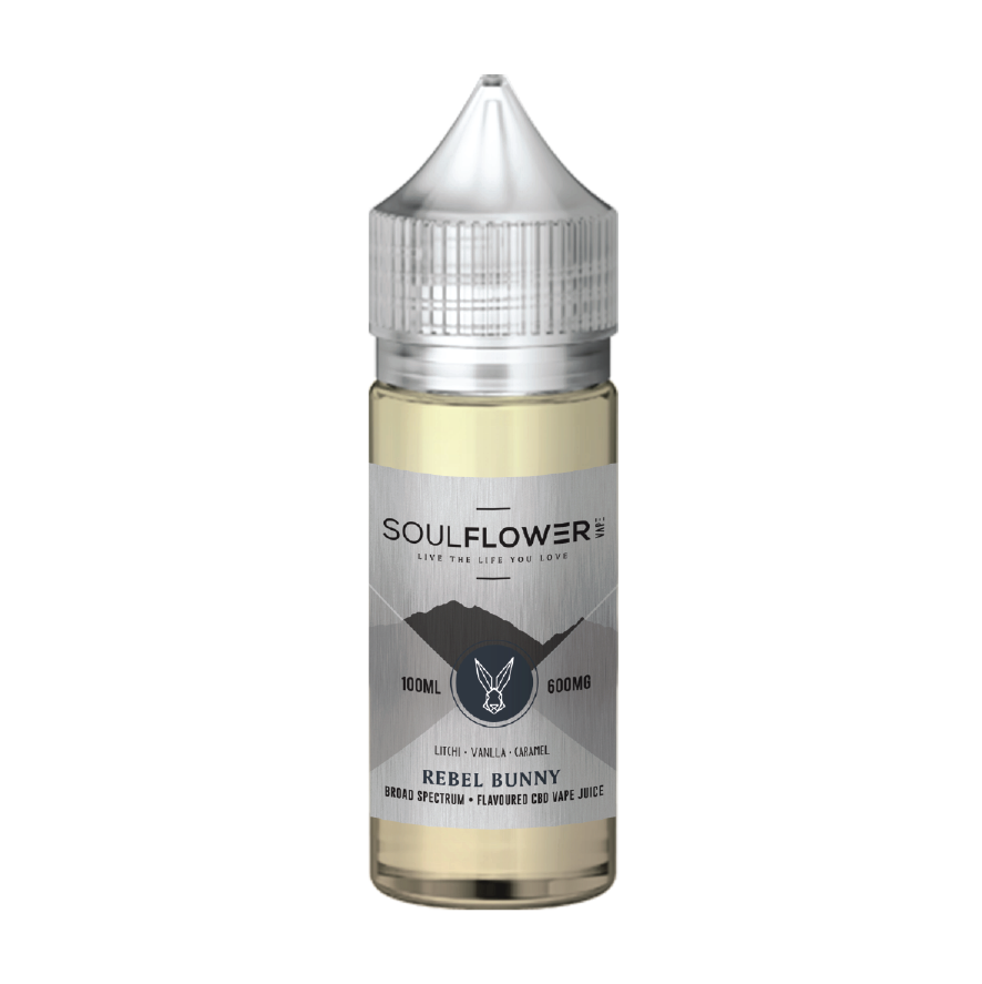 Rebel Bunny | Soulflower | CBD Vape Juice | 600MG | 100ml