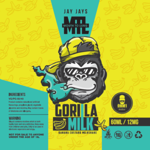Gorilla Milk | Jay Jays MTL | 12mg | 60ml