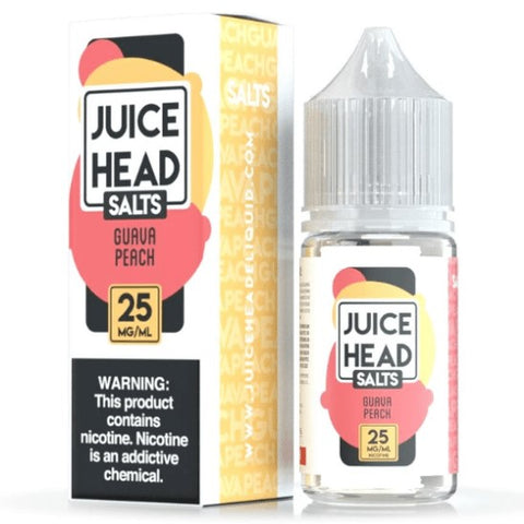 Guava Peach - Juice Head | Nic Salts  | 25mg & 50mg | 30ml