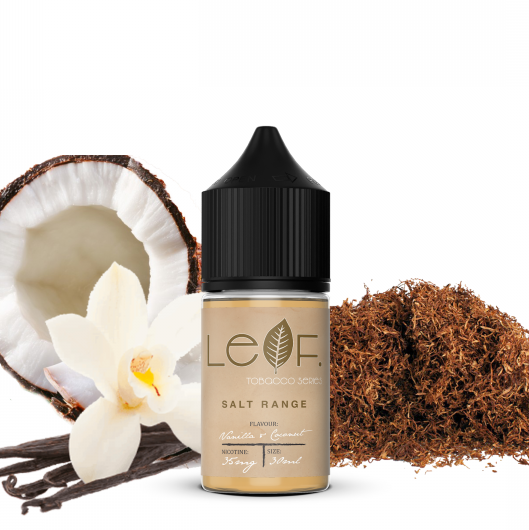 Leaf - Vanilla and Coconut | Nic Salts | 20mg & 35mg & 50mg | 30ml