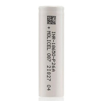Molicel P26A 18650 2600mAh Li-ion Rechargeable Battery
