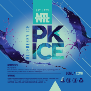 PK ICE Blueberry Ice | Jay Jays MTL | 12mg | 60ml