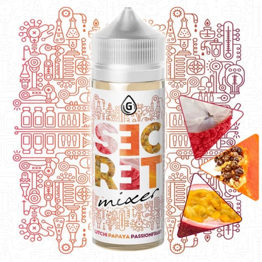 Secret Mixer - Litchi Papaya Passionfruit | G Drops | 120ml