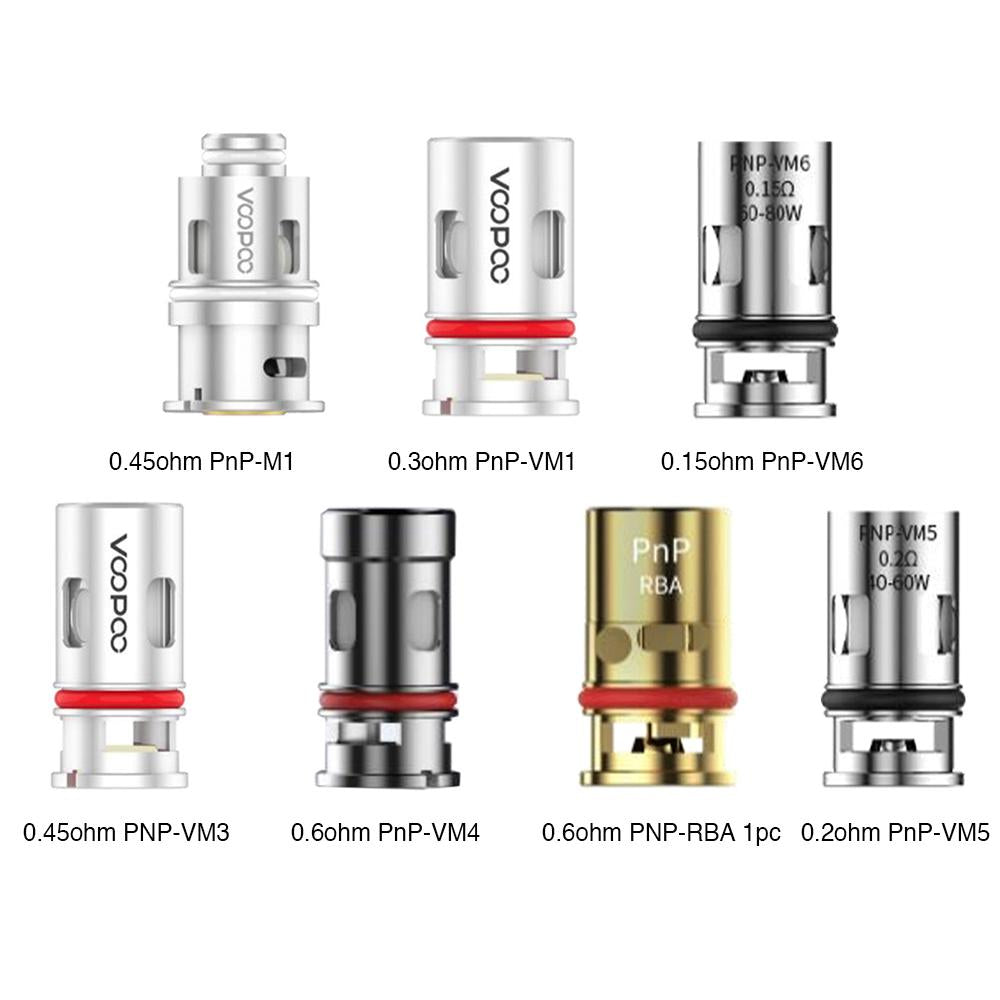 Voopoo PNP Replacement Coils The Vape Studio Voopoo PNP Replacement Coils The Vape Studio