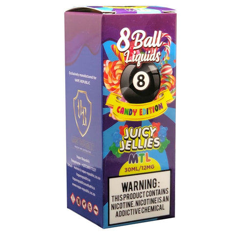 8 Ball Candy - Juicy Jellies | Candy Edition | MTL | 12mg | 30ml