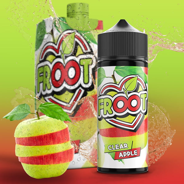 Froot - Clear Apple | ICE or NO ICE | 120ml