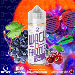 Wack-O-Fruits - Grape Cherry  | G Drops | 120ml