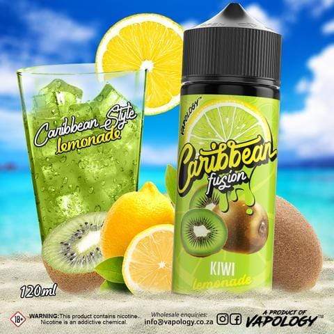 Caribbean Fusion - Kiwi Lemonade | Vapology | 120ml