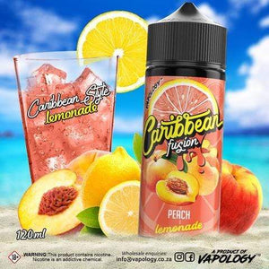 Caribbean Fusion - Peach Lemonade | Vapology | 120ml