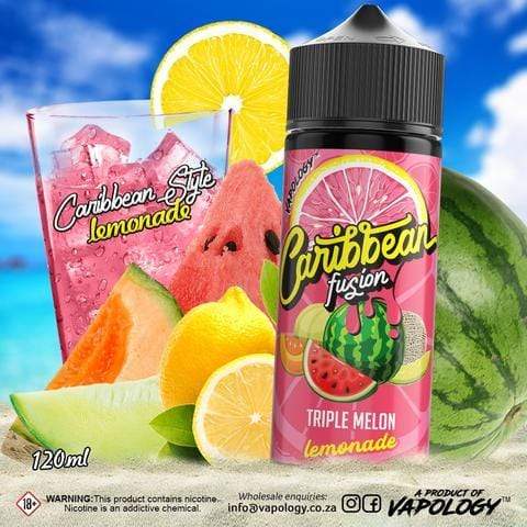 Caribbean Fusion - Triple Melon Lemonade | Vapology | 120ml