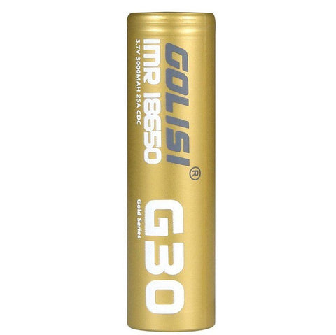 GOLISI G30 High Drain Li-ion 18650 Rechargeable 3.7V 3000mAh Lithium Battery