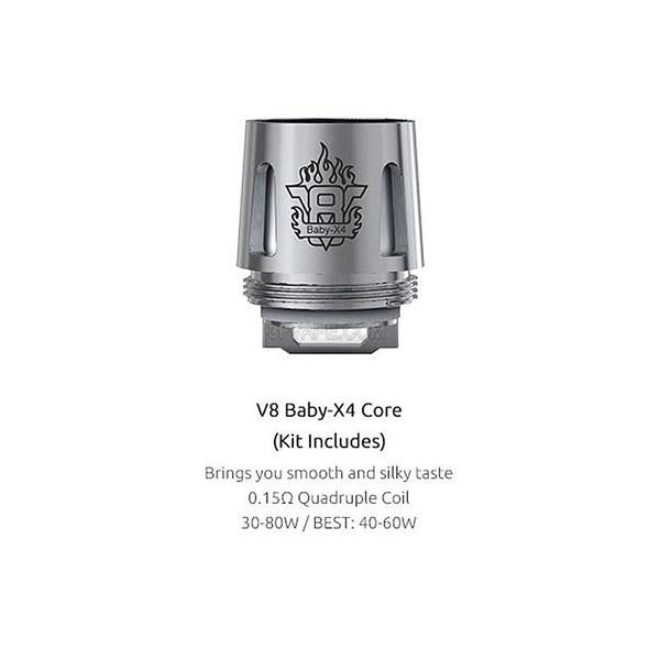 SMOK TFV8 Baby-X4 Coils (0.15 ohm)