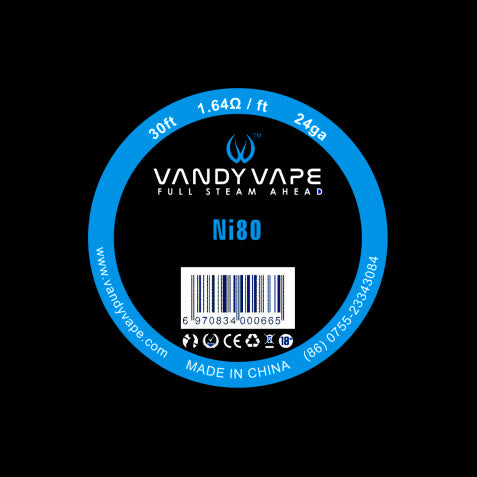 Vandy Vape NI80  30ft Round wire spool