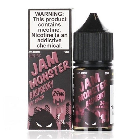 Jam Monster - Raspberry Nic Salt / 24mg & 48mg / 30ml