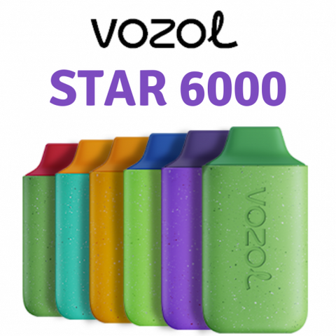 VOZOL Star Disposable 6000 puffs | 5% Nic Salt