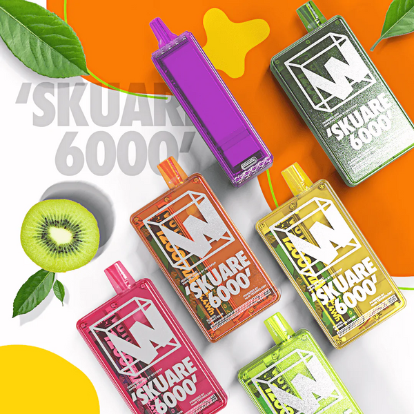 Wotofo SKUARE 6000 Puff Disposable with 18650 Battery | 50mg Nic Salt