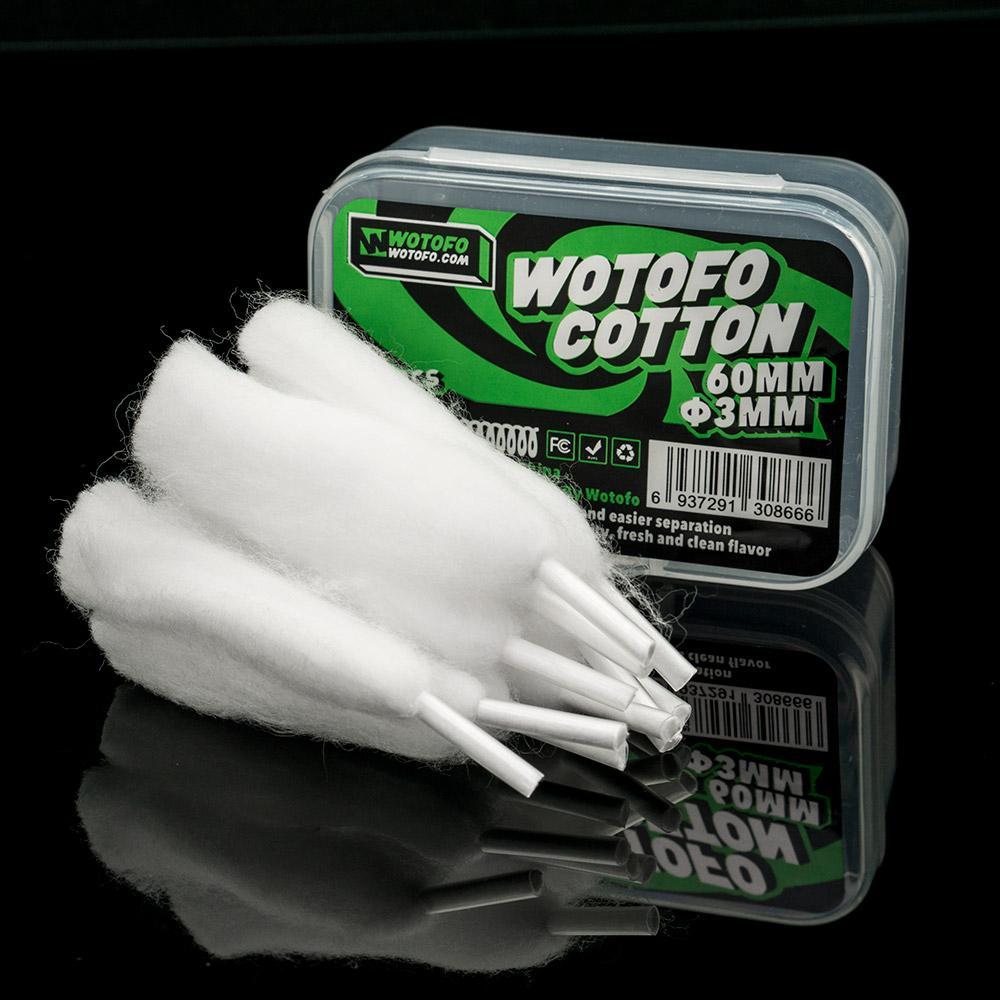 Wotofo xFiber Cotton - Agleted Organic Cotton 3mm 30pcs